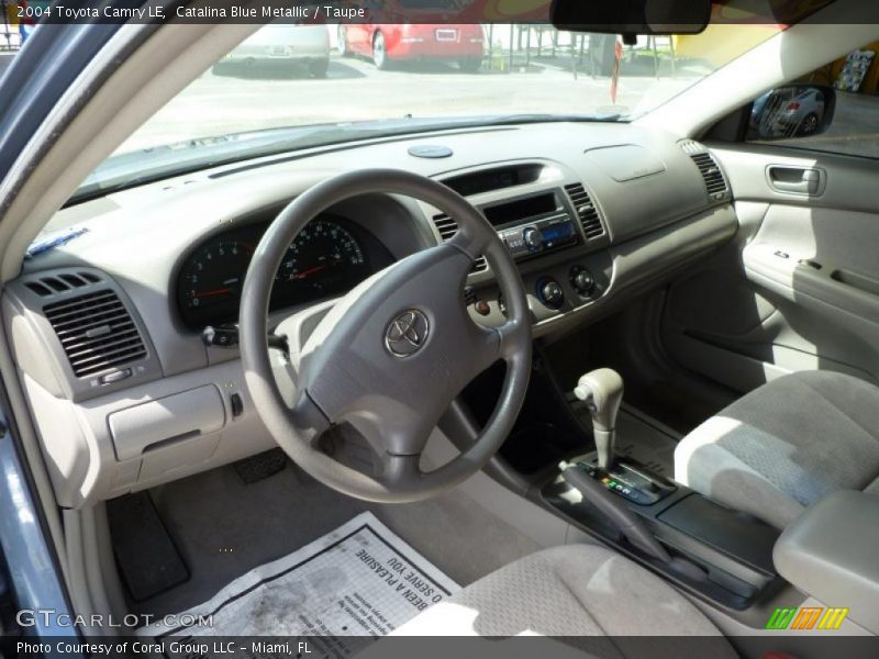 Catalina Blue Metallic / Taupe 2004 Toyota Camry LE