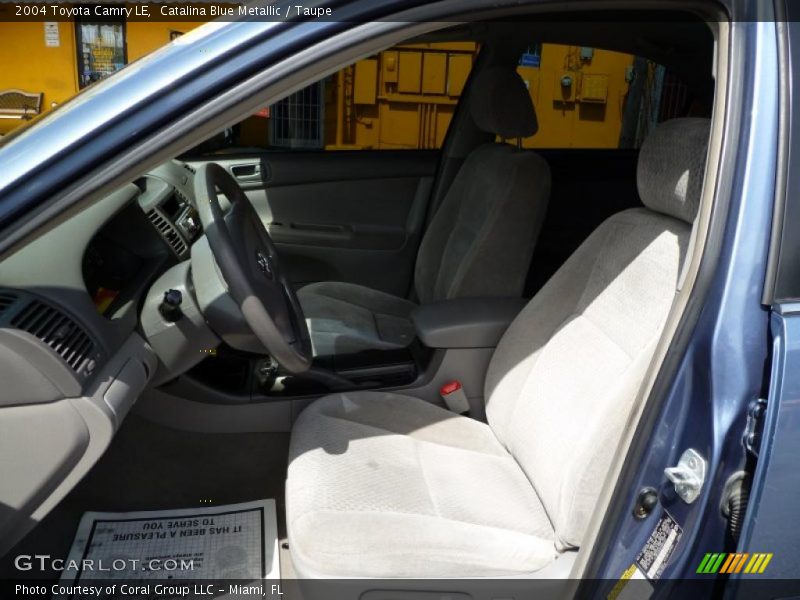 Catalina Blue Metallic / Taupe 2004 Toyota Camry LE