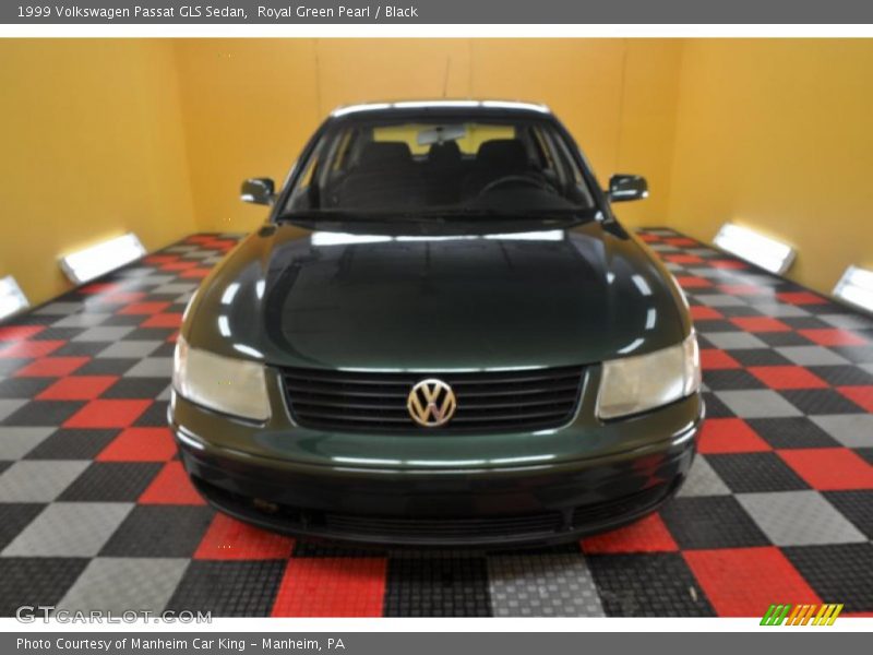 Royal Green Pearl / Black 1999 Volkswagen Passat GLS Sedan