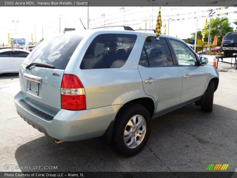 Havasu Blue Metallic / Quartz 2003 Acura MDX