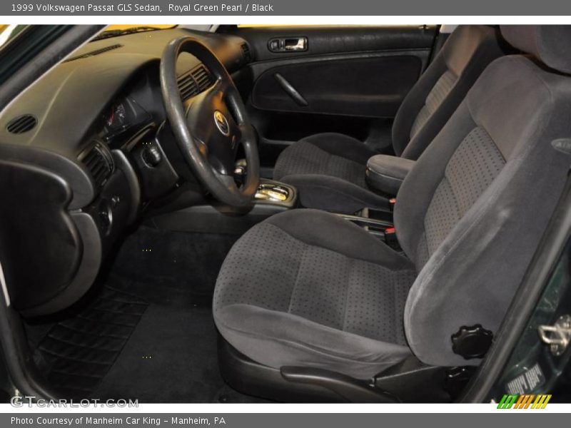 Royal Green Pearl / Black 1999 Volkswagen Passat GLS Sedan