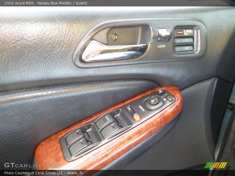 Havasu Blue Metallic / Quartz 2003 Acura MDX