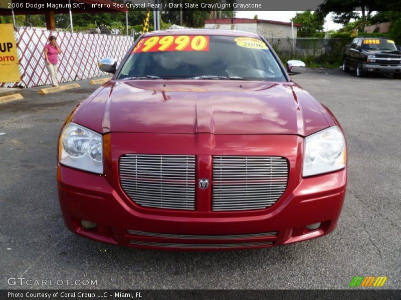 Inferno Red Crystal Pearl / Dark Slate Gray/Light Graystone 2006 Dodge Magnum SXT