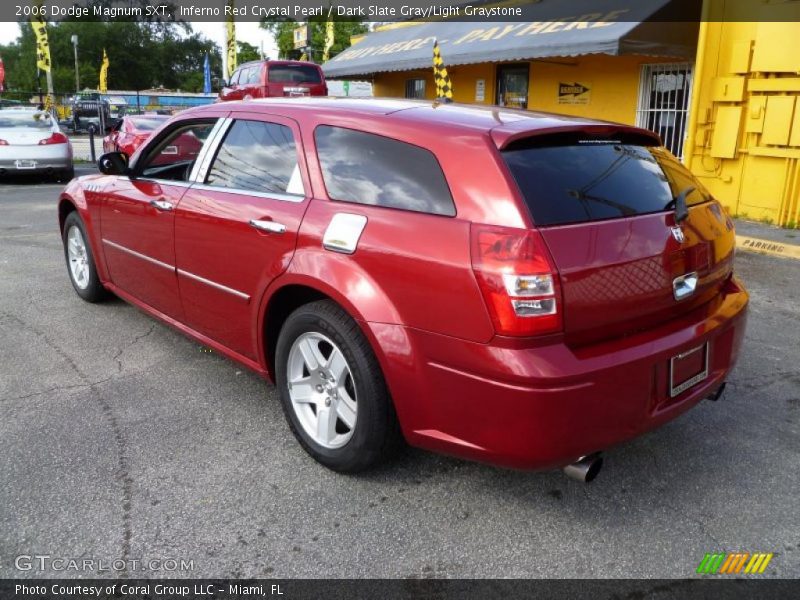 Inferno Red Crystal Pearl / Dark Slate Gray/Light Graystone 2006 Dodge Magnum SXT
