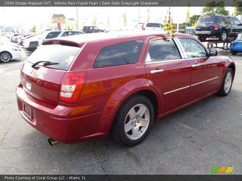 Inferno Red Crystal Pearl / Dark Slate Gray/Light Graystone 2006 Dodge Magnum SXT