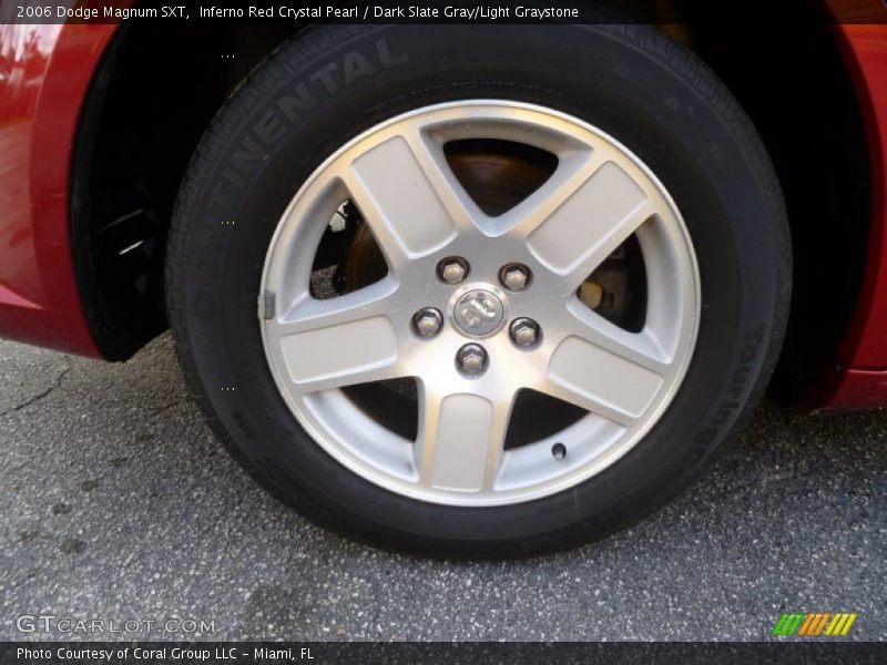 Inferno Red Crystal Pearl / Dark Slate Gray/Light Graystone 2006 Dodge Magnum SXT