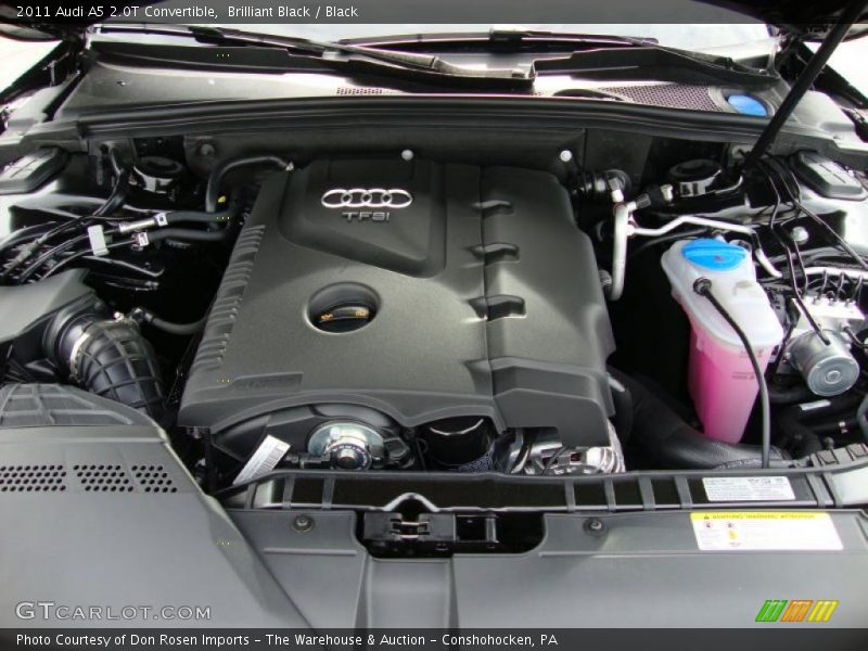 Brilliant Black / Black 2011 Audi A5 2.0T Convertible