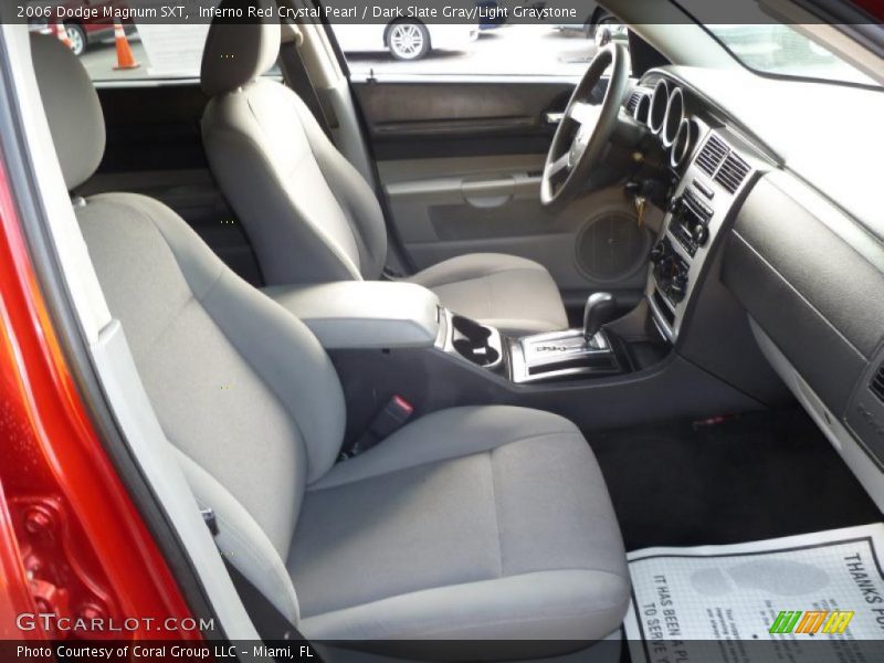 Inferno Red Crystal Pearl / Dark Slate Gray/Light Graystone 2006 Dodge Magnum SXT