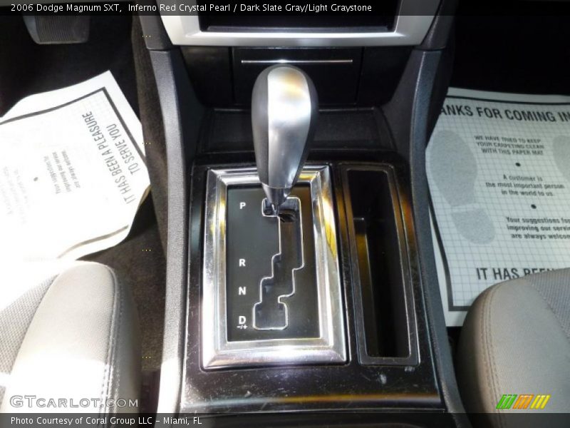 Inferno Red Crystal Pearl / Dark Slate Gray/Light Graystone 2006 Dodge Magnum SXT