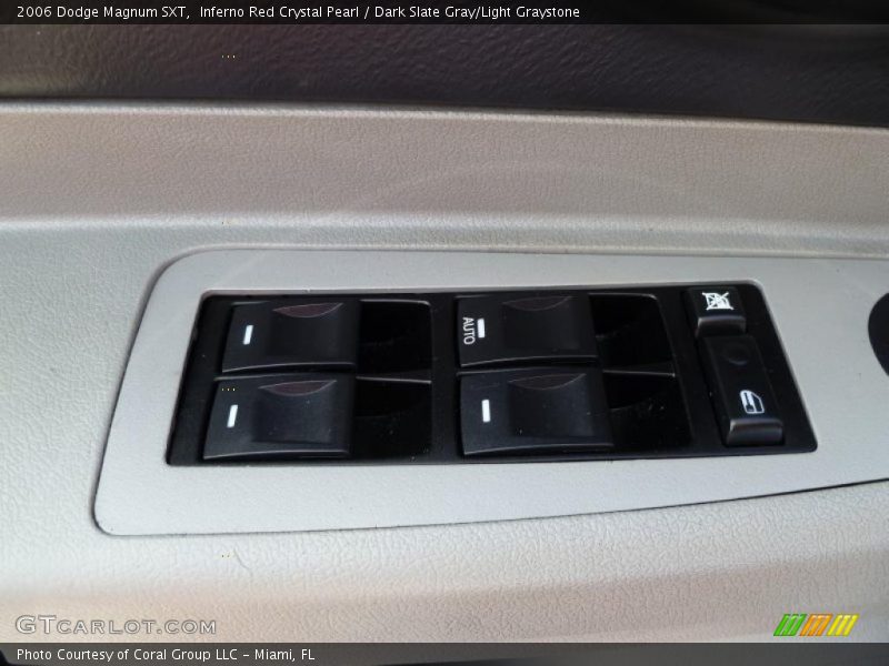 Inferno Red Crystal Pearl / Dark Slate Gray/Light Graystone 2006 Dodge Magnum SXT