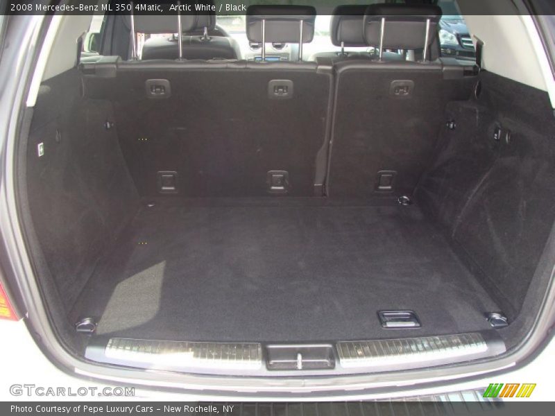 Arctic White / Black 2008 Mercedes-Benz ML 350 4Matic