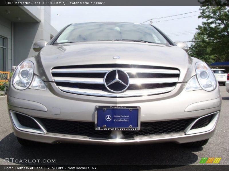 Pewter Metallic / Black 2007 Mercedes-Benz R 350 4Matic