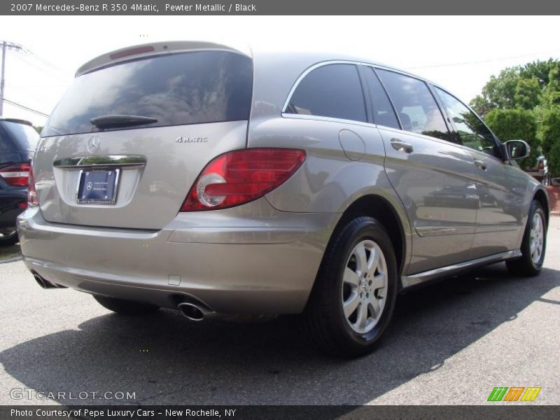 Pewter Metallic / Black 2007 Mercedes-Benz R 350 4Matic
