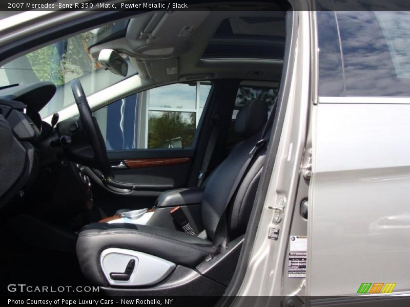 Pewter Metallic / Black 2007 Mercedes-Benz R 350 4Matic