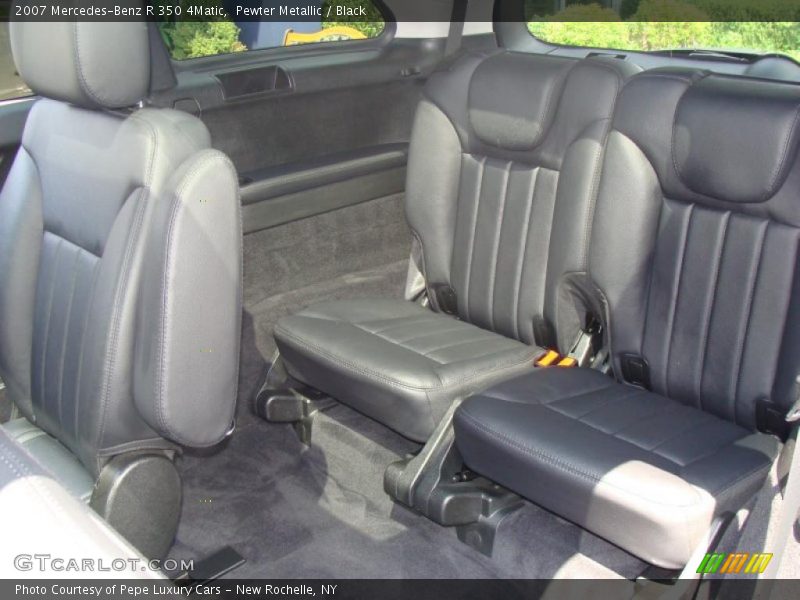 Pewter Metallic / Black 2007 Mercedes-Benz R 350 4Matic