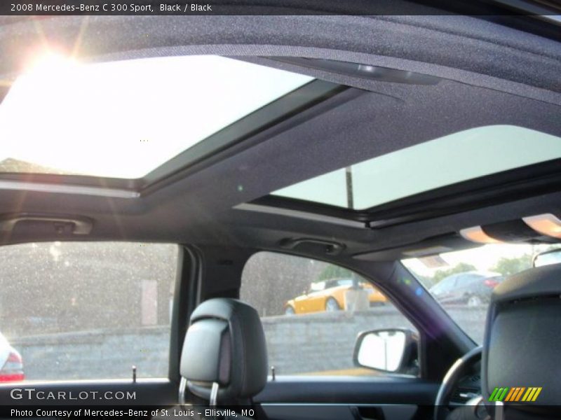 Black / Black 2008 Mercedes-Benz C 300 Sport