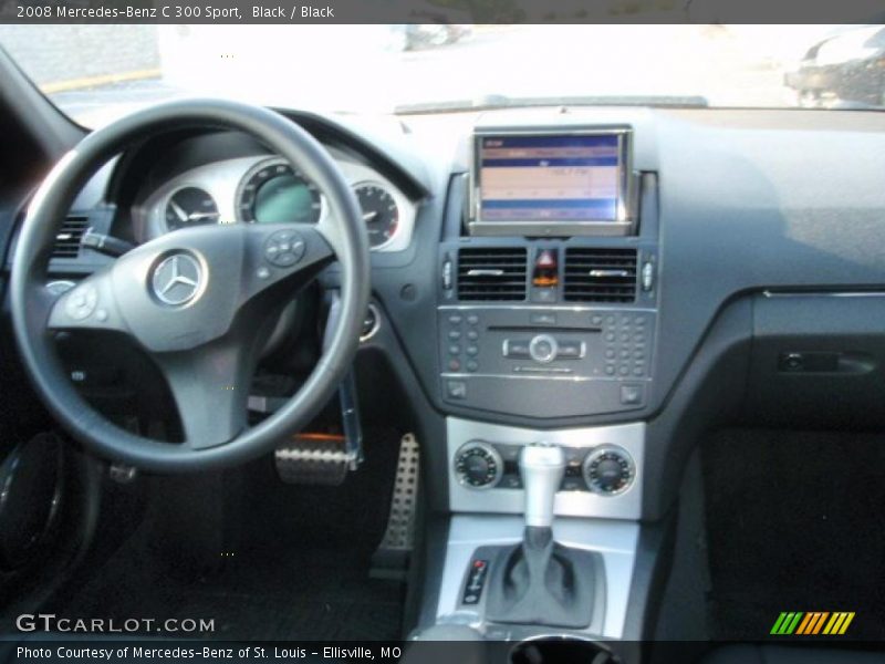 Black / Black 2008 Mercedes-Benz C 300 Sport