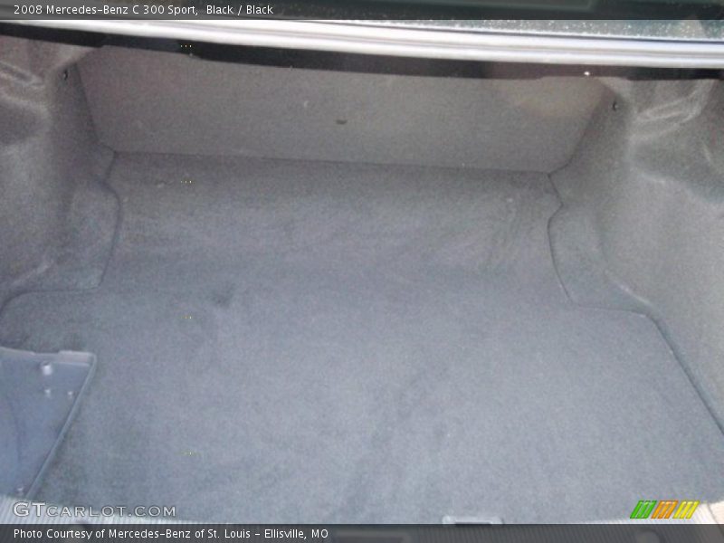 Black / Black 2008 Mercedes-Benz C 300 Sport