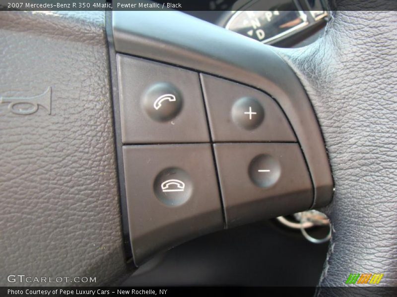 Pewter Metallic / Black 2007 Mercedes-Benz R 350 4Matic