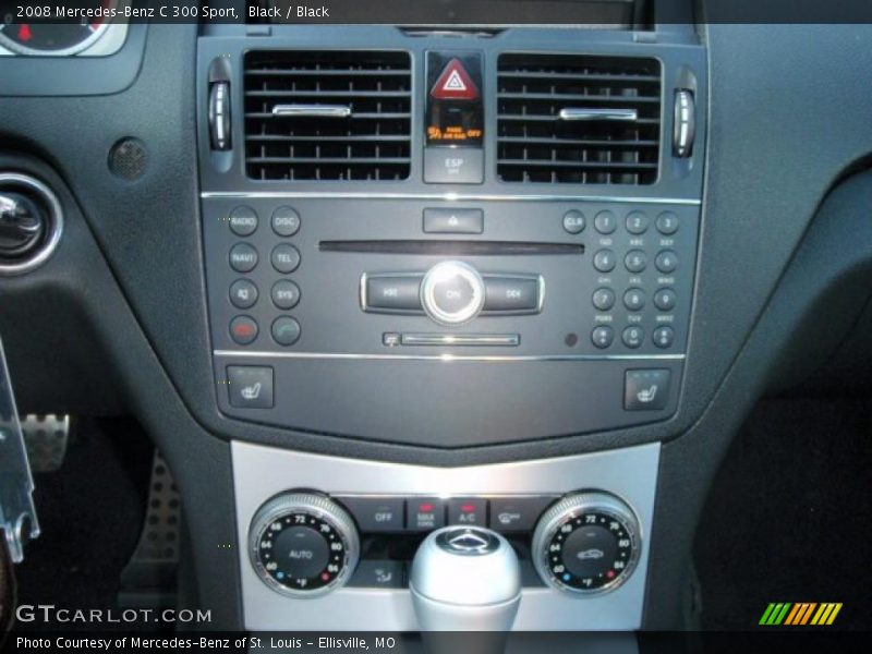 Black / Black 2008 Mercedes-Benz C 300 Sport