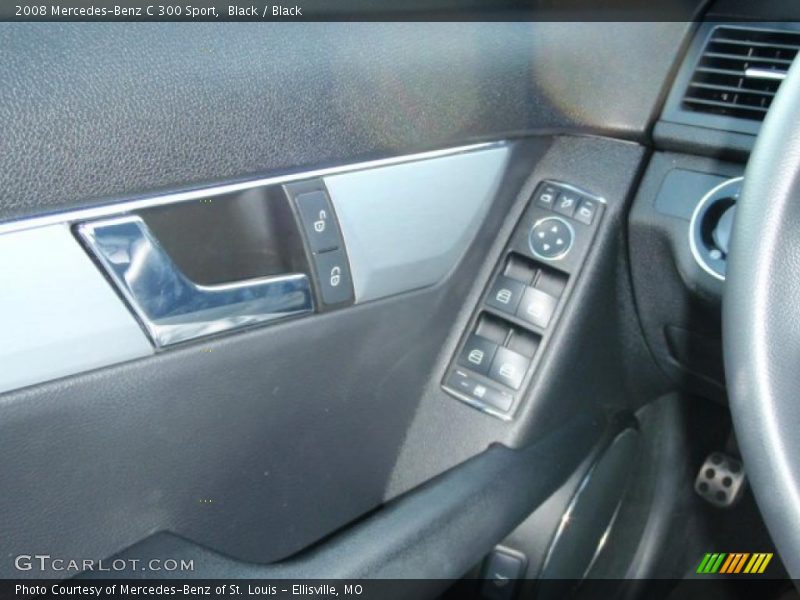 Black / Black 2008 Mercedes-Benz C 300 Sport