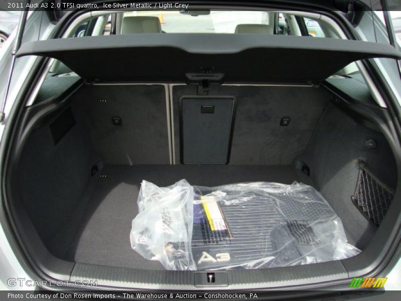 Ice Silver Metallic / Light Grey 2011 Audi A3 2.0 TFSI quattro