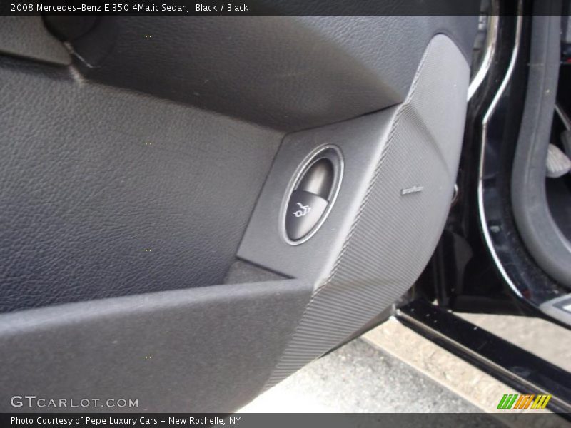 Black / Black 2008 Mercedes-Benz E 350 4Matic Sedan