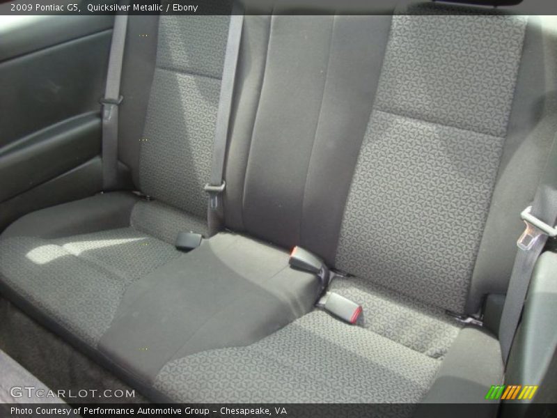 Quicksilver Metallic / Ebony 2009 Pontiac G5