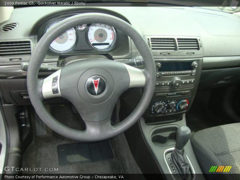 Quicksilver Metallic / Ebony 2009 Pontiac G5