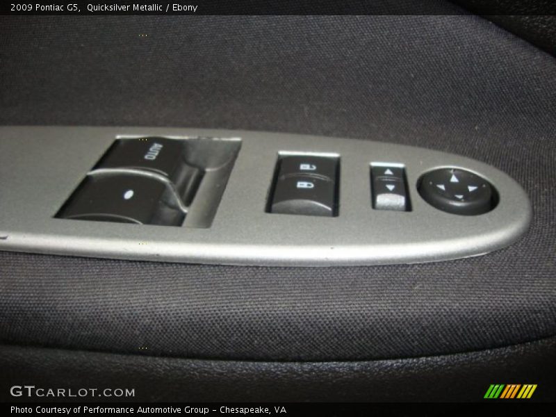 Quicksilver Metallic / Ebony 2009 Pontiac G5