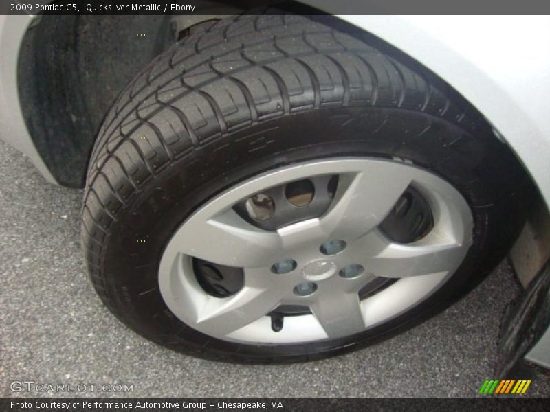 Quicksilver Metallic / Ebony 2009 Pontiac G5
