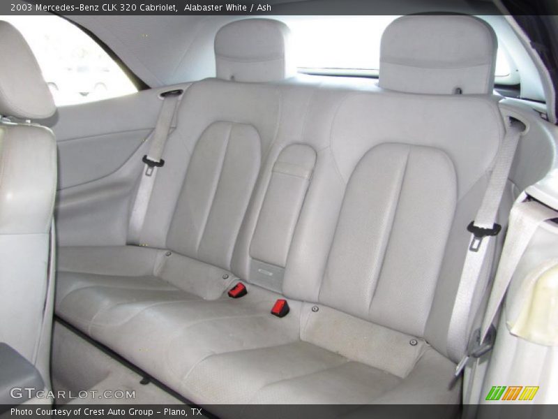 Alabaster White / Ash 2003 Mercedes-Benz CLK 320 Cabriolet