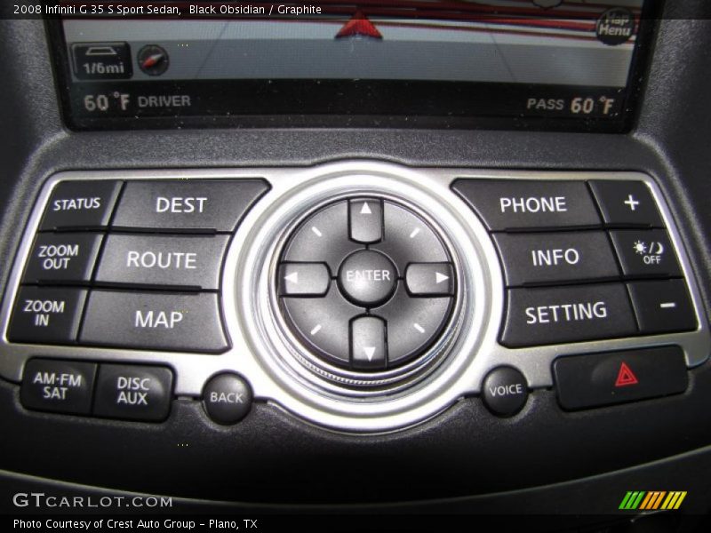 Black Obsidian / Graphite 2008 Infiniti G 35 S Sport Sedan
