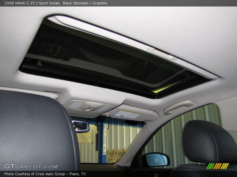 Black Obsidian / Graphite 2008 Infiniti G 35 S Sport Sedan
