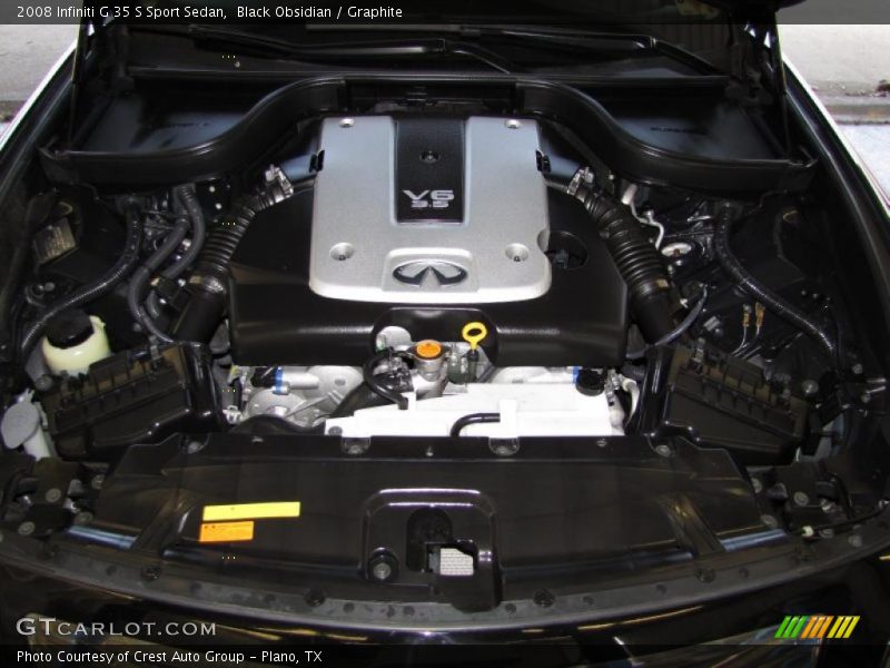 Black Obsidian / Graphite 2008 Infiniti G 35 S Sport Sedan