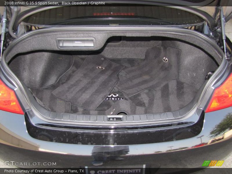 Black Obsidian / Graphite 2008 Infiniti G 35 S Sport Sedan