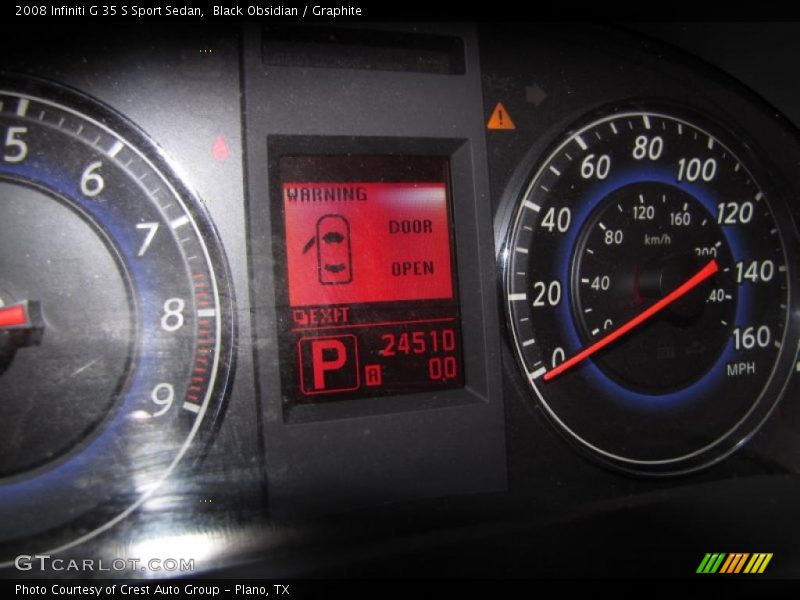Black Obsidian / Graphite 2008 Infiniti G 35 S Sport Sedan