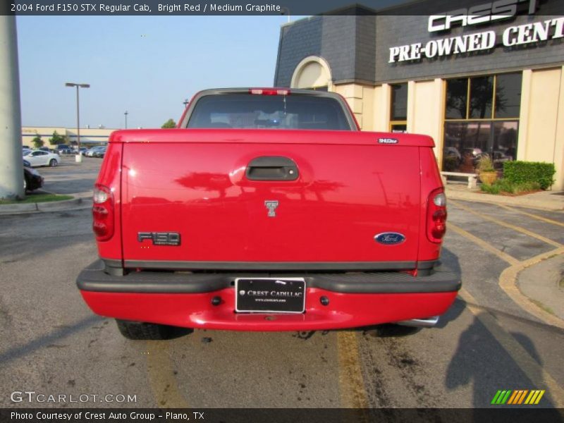 Bright Red / Medium Graphite 2004 Ford F150 STX Regular Cab