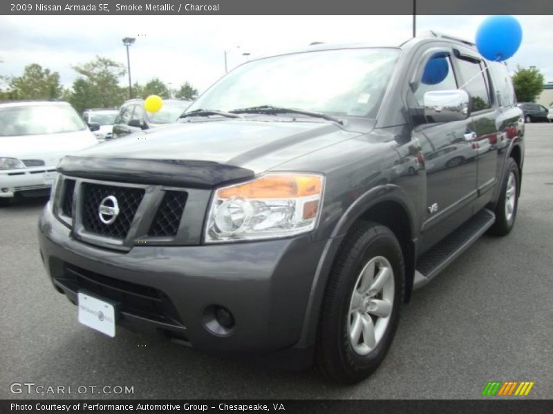 Smoke Metallic / Charcoal 2009 Nissan Armada SE