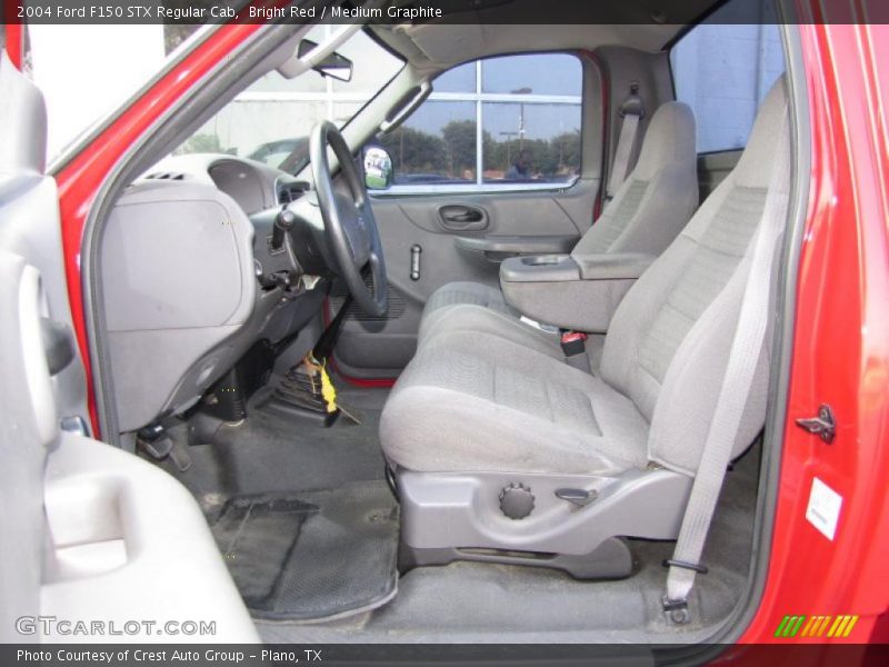 Bright Red / Medium Graphite 2004 Ford F150 STX Regular Cab