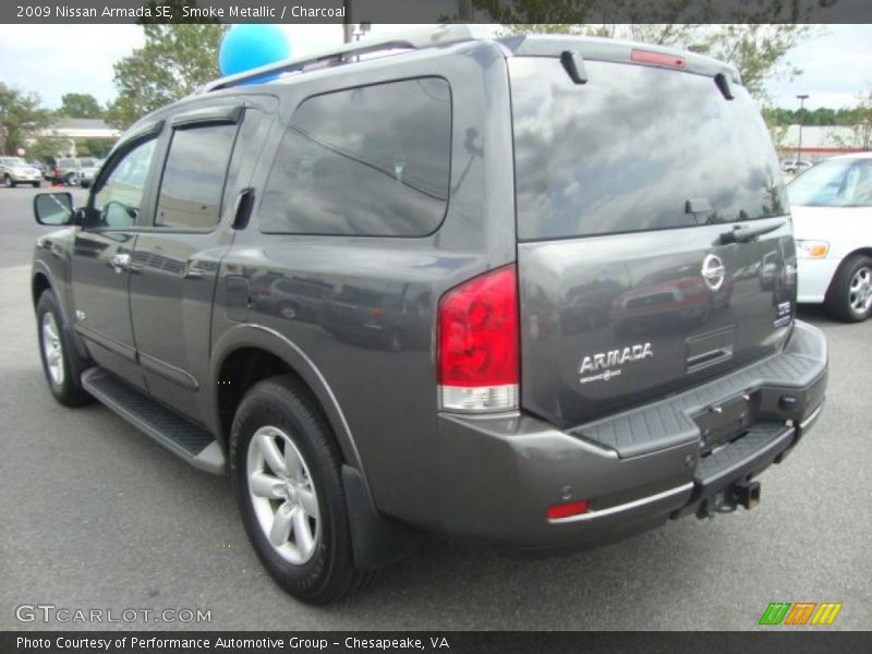 Smoke Metallic / Charcoal 2009 Nissan Armada SE