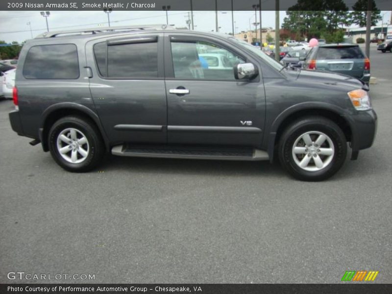 Smoke Metallic / Charcoal 2009 Nissan Armada SE