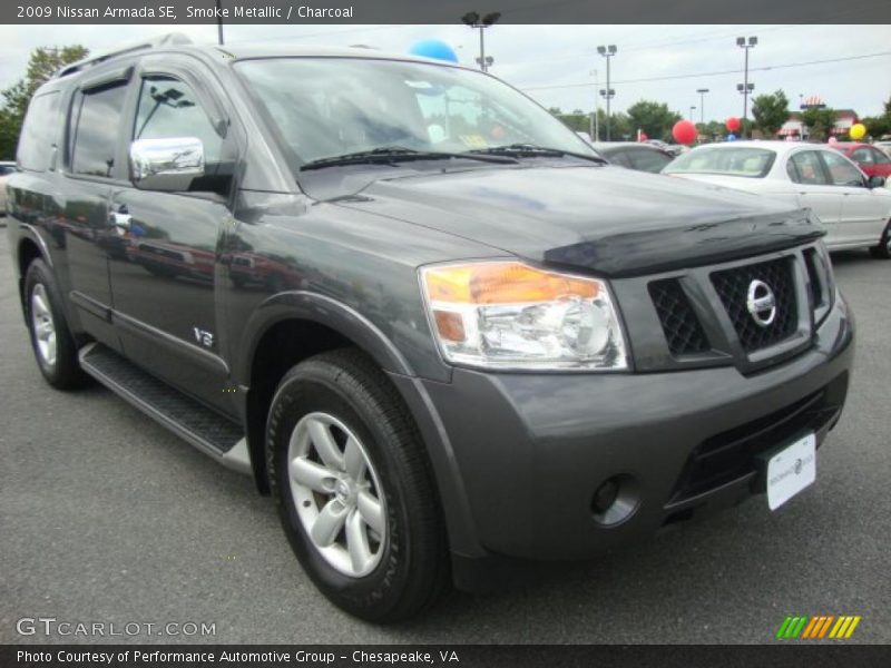 Smoke Metallic / Charcoal 2009 Nissan Armada SE