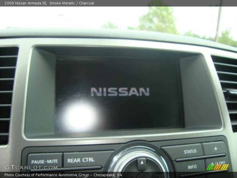 Smoke Metallic / Charcoal 2009 Nissan Armada SE