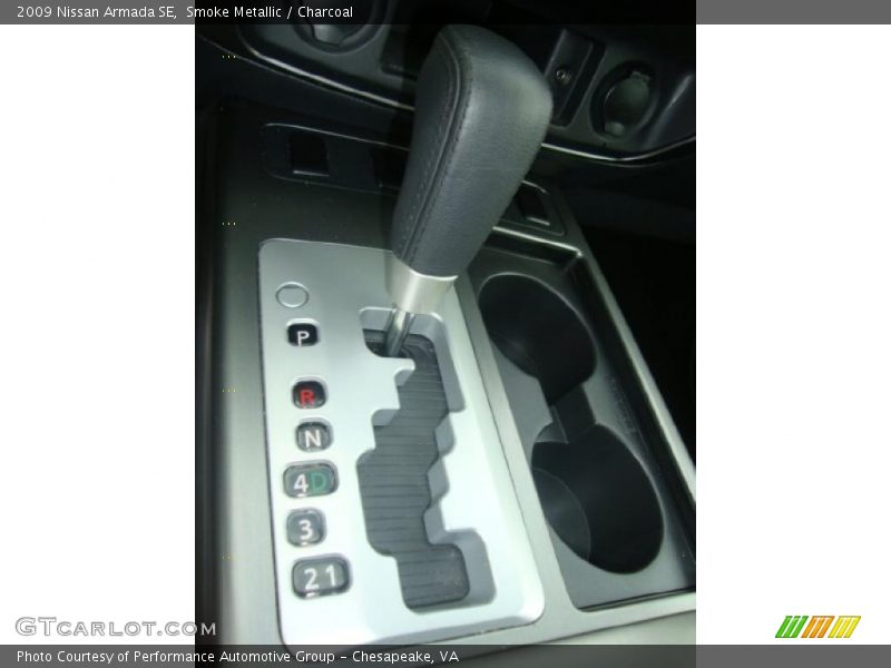 Smoke Metallic / Charcoal 2009 Nissan Armada SE