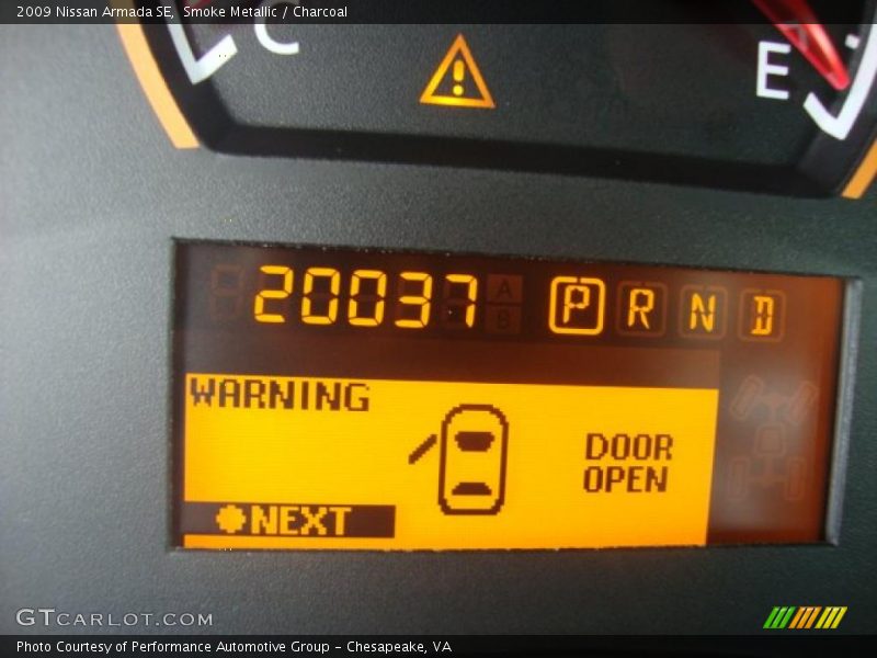 Smoke Metallic / Charcoal 2009 Nissan Armada SE