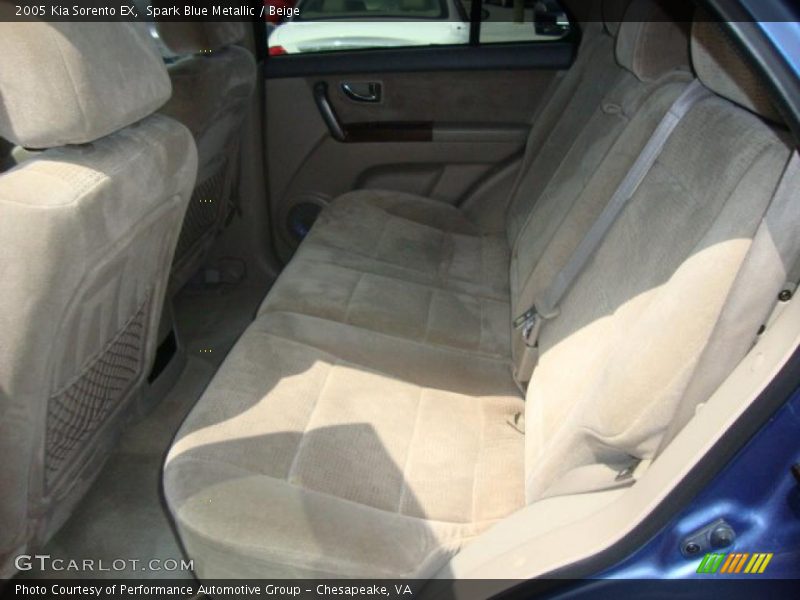 Spark Blue Metallic / Beige 2005 Kia Sorento EX