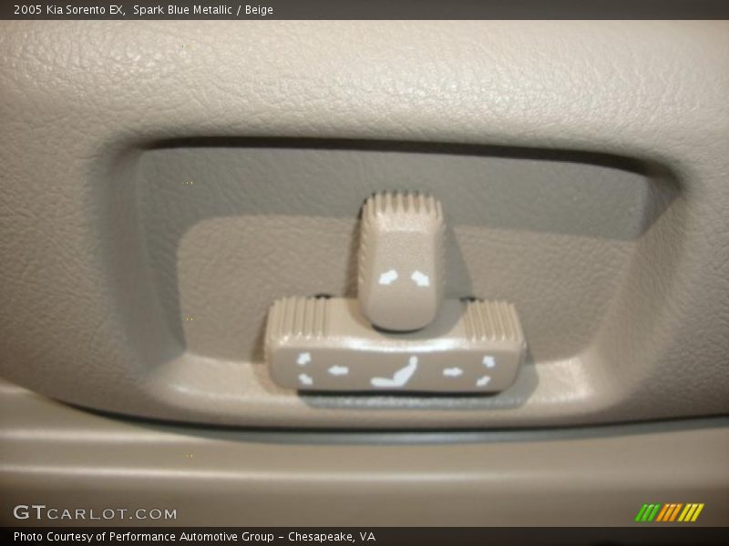 Spark Blue Metallic / Beige 2005 Kia Sorento EX