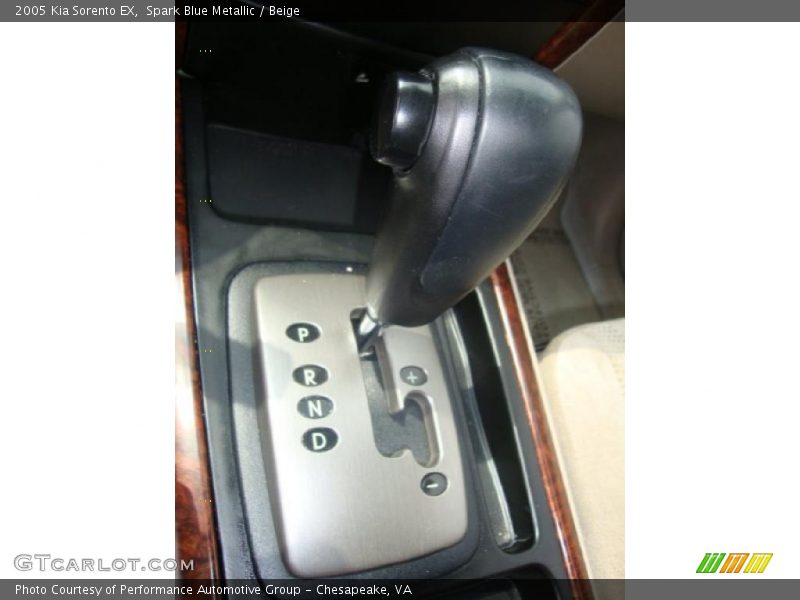 Spark Blue Metallic / Beige 2005 Kia Sorento EX