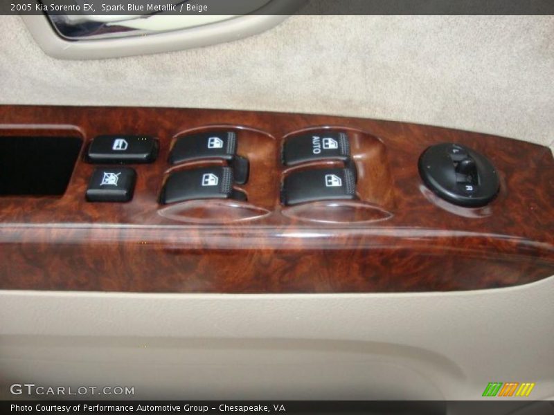 Spark Blue Metallic / Beige 2005 Kia Sorento EX